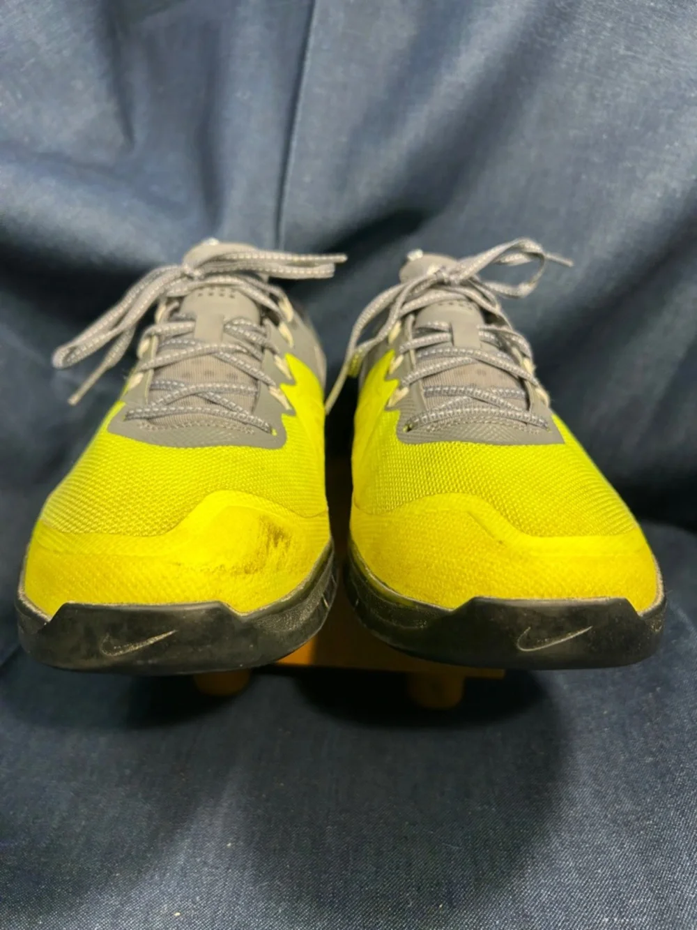 Nike Flywire athletic shoes
